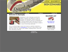 Tablet Screenshot of diansuply.com